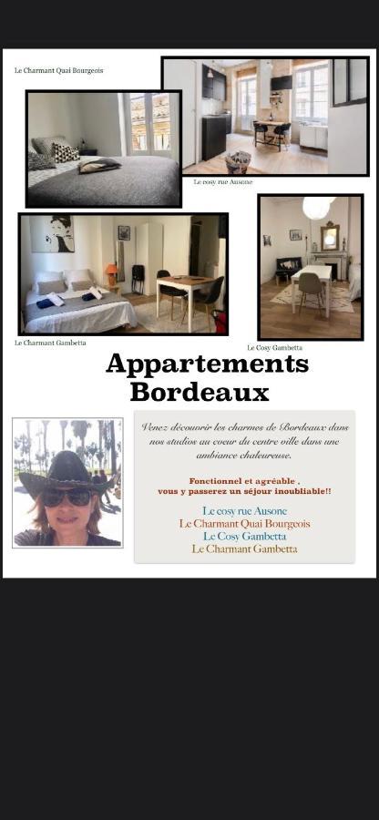 Les Appartements A Gambetta 波尔多 外观 照片